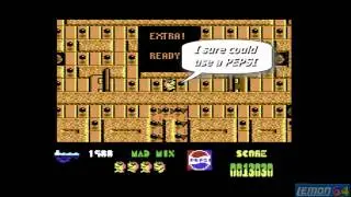 Mad Mix Game: Pepsi Challenge (C64) - Playguide and Review - by Lemon64.com