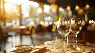 Restaurant Warm Lights ✨ Smooth Jazz & Bossa Nova for Cozy Dining Nights