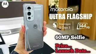 Moto Edge X30 | Specifications Price And Launch Date | World's First 60MP Selfie Camera