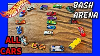 ALL CARS Hot Wheels Bash Arena (THE COMPLETE COLLECTION)