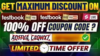 Get MAXIMUM Discount on Testbook Pass Pro with EXCLUSIVE Coupon Code | Testbook Coupon Code Today