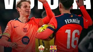 FC BARCELONA vs ELCHE | ALL GOALS AND ATTEMPTS |YAMAL CHANCES |MAN OF THE MATCH . 