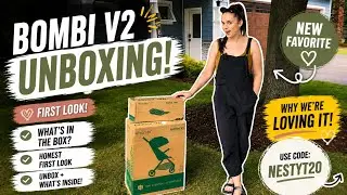 Bombi V2 Unboxing! Incredible travel stroller!