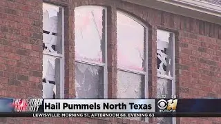 Wylie Residents Patching Up After Hailstorms