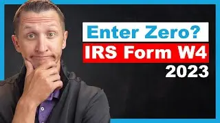 Следует ли вводить ноль в форму IRS W4 2023?