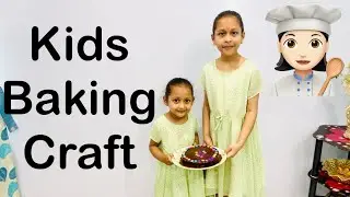 Kids Baking Craft | Kids Cake Making | Kids Fun | Kids Entertainment | yashjazvlogs
