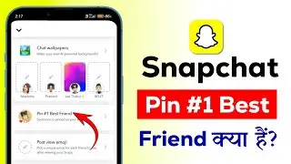 Snapchat pin #1 Best friend feature kya hai | kaise use karen 2026
