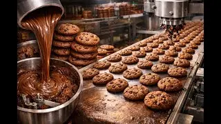 Inside a Chocolate Cookie Factory &ndash; Watch How Millions of Cookies Are Made Daily!