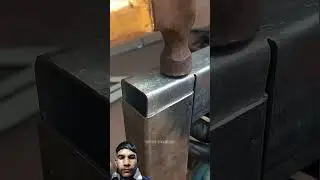The old welder's brilliant idea for a strong connection of square tubes #weld #welder #fabrication