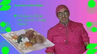 Ofenkartoffeln mit Spinat, Speck und Ei | Kochen mit Oida |