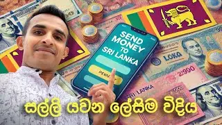 මුදල් යැවීමේ හොඳම ක්&zwj;රමය..💰 | Send Money to Sri Lanka 🇱🇰 Low Fees & Fast