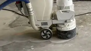 1,000sqft of Cure & Seal Removed in Under 3 Hours! | Prep/Master Junior Floor Grinder