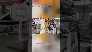 PE geomembrane production line 2000-8000mm #plastic machine  #PE sheet machine #factory