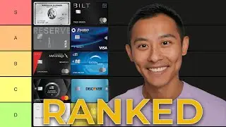 I RANKED Every Credit Card of 2023 (What&rsquo;s ACTUALLY Good)