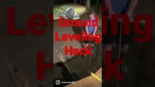 Ground leveling hack!