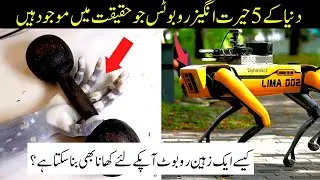 5 Most Amazing Robots That Actually Exist | انتہائی حیرت انگیز روبوٹ جو حقیقت میں موجود ہیں۔