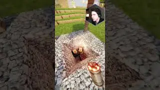 ТНТ против Лавы против Деревенских Жителей в Реалистичном Minecraft RTX #minecraft