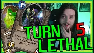 AGGRO Deathrattle Demon Hunter!!! | Turn 5 LETHALS w/ CHAT SUGGESTED DECK!? | Hearthstone