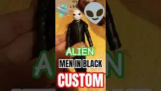 👽 | (Men In Black) | Custom | Action Figure | Alien | 6 inch | Kitbashed