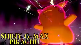 SHINY G-MAX PIKACHU!! MAX RAID BATTLE - Pok&eacute;mon Sword and Shield