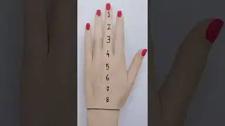 Easy Mehndi Design From Numbers Tricks| Henna Mehndi Design| #mehndi #henna #funny #shorts #design