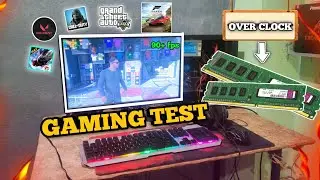 16GB RAM Overclock on OLD i7 PC 🔥 | 90+ FPS Gaming Test?