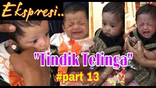 TINDIK TELINGA BABY PART 13. // ear piercing // Toko mas Fransisco