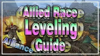 ULTIMATE ALLIED RACE LEVELING GUIDE│Start&rarr;Finish│Alliance