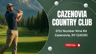 Elevated Tee & Bunker Guarded Green | Cazenovia Country Club Hole 11