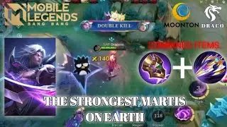 STRONGEST MARTIS ON EARTH AND RECOMMENDED ITEMS FOR EXP LANE - Mobile Legends