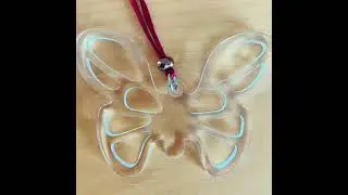 #ecoplexbijoux Madama Butterfly necklace. Bijoux exclusive for special wimen