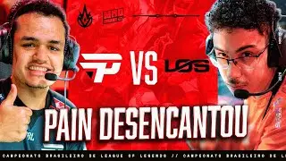 O IMPOSSÍVEL ACONTECEU!🔥 PAIN X LOS GRANDES (MD1) | COPA CBLOL 2026