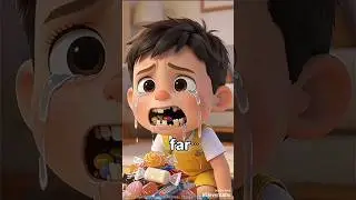Why You Should NEVER Eat Too Much Candy! 🍬#KidsVideo#HealthyKids#Candy#MoralStory#TeethCare#Trending