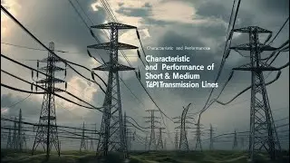 Power System1: 3 Characteristic and Performance of Short & Medium (T&PI Model )   Transmission Line