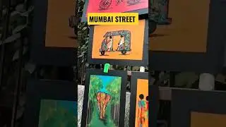 it's amazing Art .. Mumbai Street art #art #painting #handmade #csmt