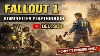 Fallout 1 ☢️ Komplettes Playthrough Deutsch (Uncut)