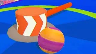 Max levels in CANDY BALL RUN #7 Gameplay Android iOS