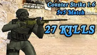 🔥 No Mercy on de_dust2 &ndash; Brutal 5v5 Highlights | CS 1.6 | V3Cltx