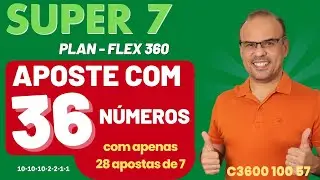 SUPER 7 COM CARA DE SUPER 4 COMO ISSO &Eacute; POSS&Iacute;VEL COM APENAS 28 APOSTAS DE 7 - CLEBER CAMPOS