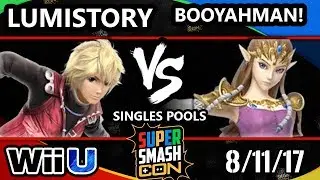 Smash Con 2017 Smash 4 - Lumistory (Shulk) Vs. Booyahman! (Zelda) Wii U Pools