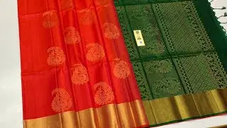 19 June 2021 | Tissue Border- Kanchipuram Soft Silk Sarees | WhatsApp 7397179217