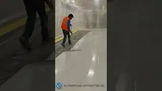 Aplicaci&oacute;n de recubrimiento ep&oacute;xico: Top coat / Superficies Eficientes