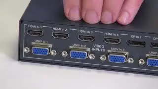 The NEW Kramer VP 733 12 input Switcher Scaler