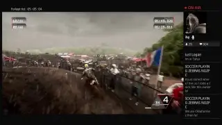 Mxgp 3 glen helen -Carrer mode - diffrent tracks