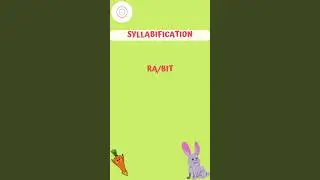 Improve Your Spelling - Rabbit Rule || Phonics