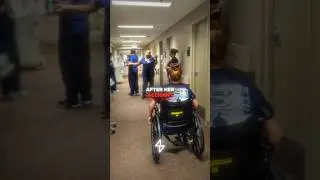 She Surprised Her Nurse By Standing Up&hellip;😳👏