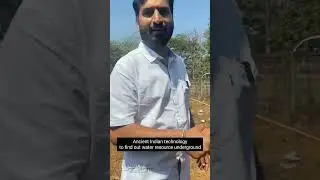 Ancient Indian technology to find out water resources underground |#shorts #trending @blackheart.14u