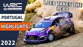 WRC Rally Highlights : Vodafone Rally de Portugal 2022 - Friday Morning