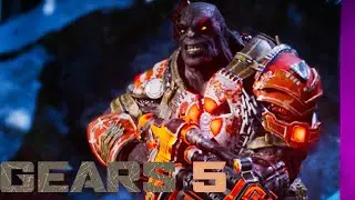 Blood Red Speaker Character Showcase - Gears 5 Free For All