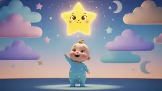 Bedtime Lullaby with Stars 🌟 | Soothing Sleep Song for Kids | Nursery Rhymes & Baby Songs